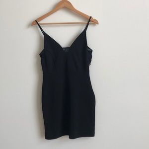 Black Bodycon Mini Dress